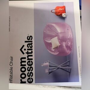 NEW in box - Room Essentials Light Pink Inflatable Chair